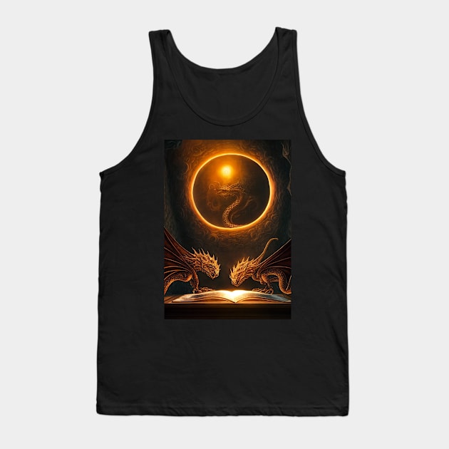 Dragon summoning Tank Top by natural-20s